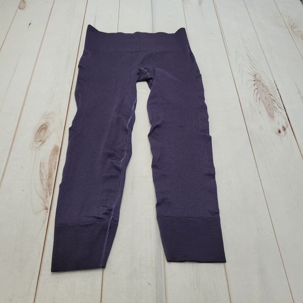 Lululemon Ebb to Street tights seamless leggings purple grape 10